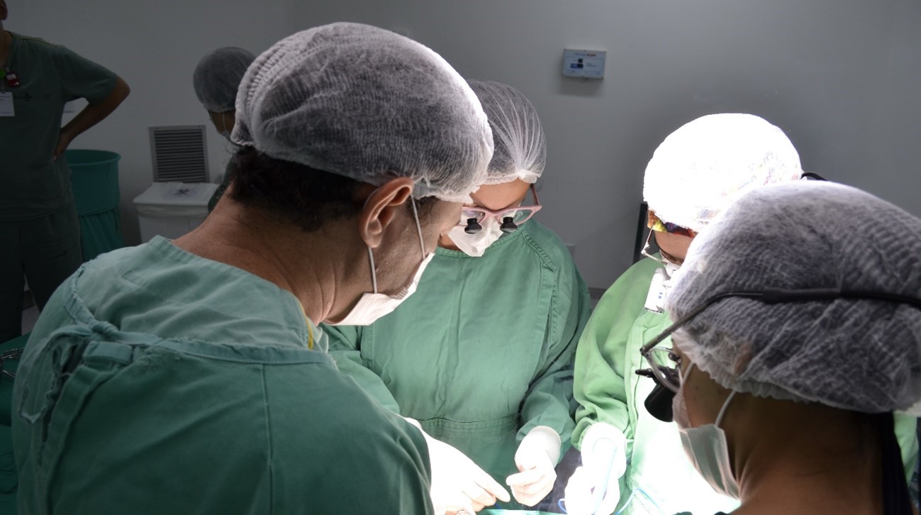 Cirurgiões realizam captação de órgãos no HCN em Uruaçu  referência na área em Goiás (Foto - Cristiano Martins)