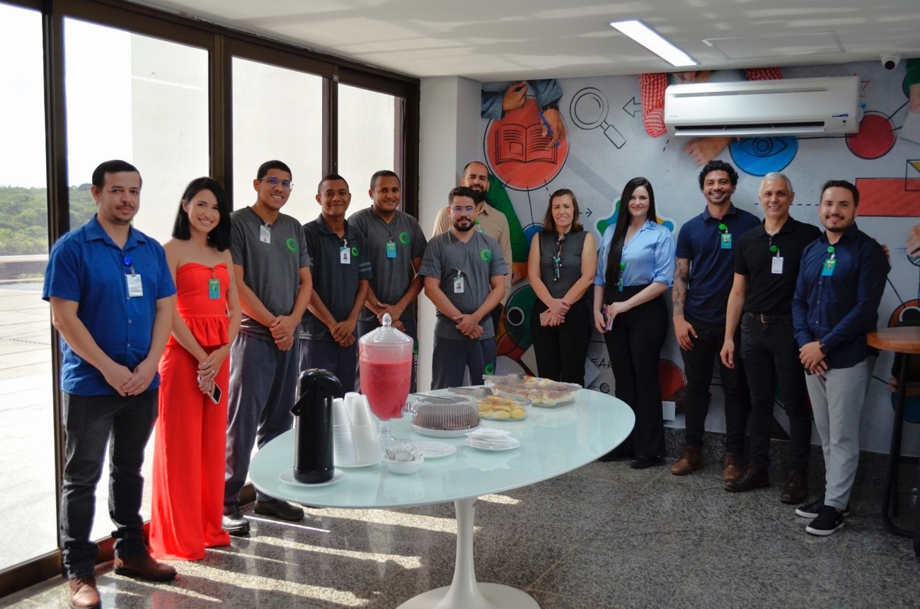 Equipe de Engenharia Clínica do HCN comemora os elogios recebidos e os altos índices alcançados pela avaliação da SES-GO.