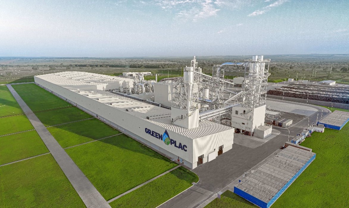 Complexo industrial em Água Clara (MS)