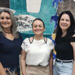 Alexandra Justi,venilda Benard E Michele Gobbi. Fotografia Alice Varajão