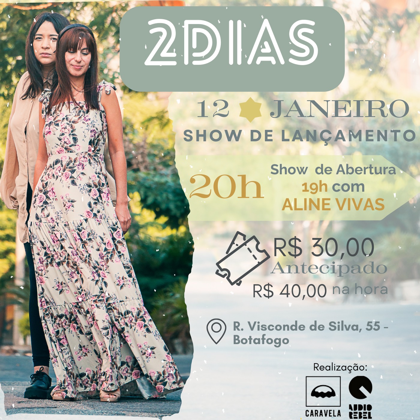 Show 2Dias + Aline Vivas