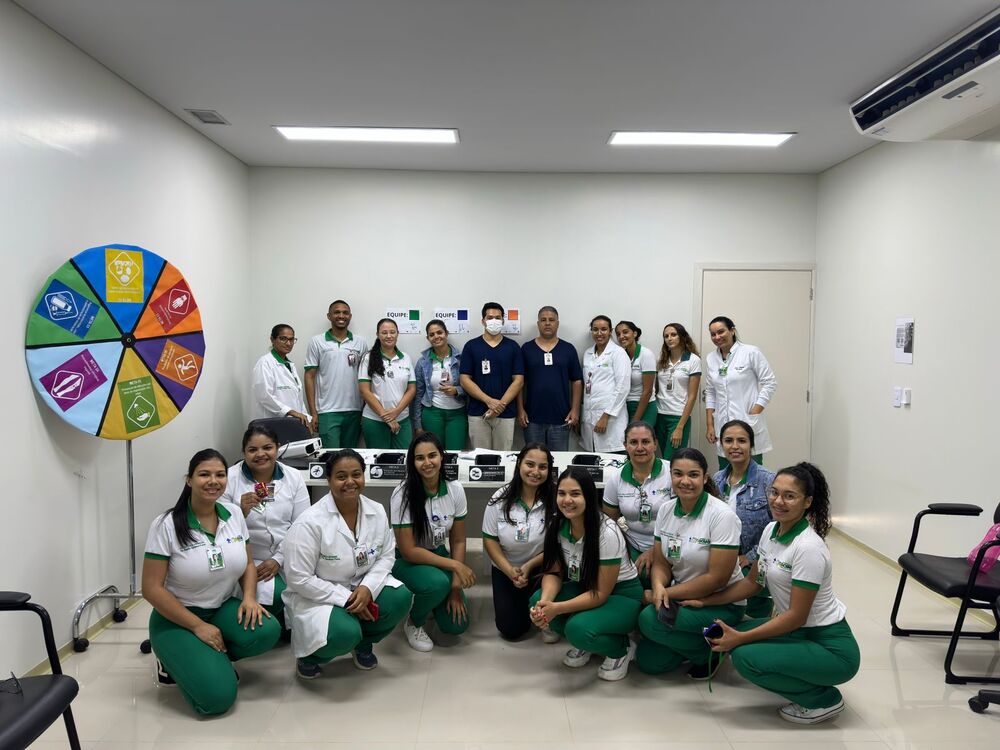 A proposta da ação foi integrar e capacitar a equipe da Policlínica, promovendo a cultura institucional voltada para o cuidado seguro.(Foto IMED) (1)