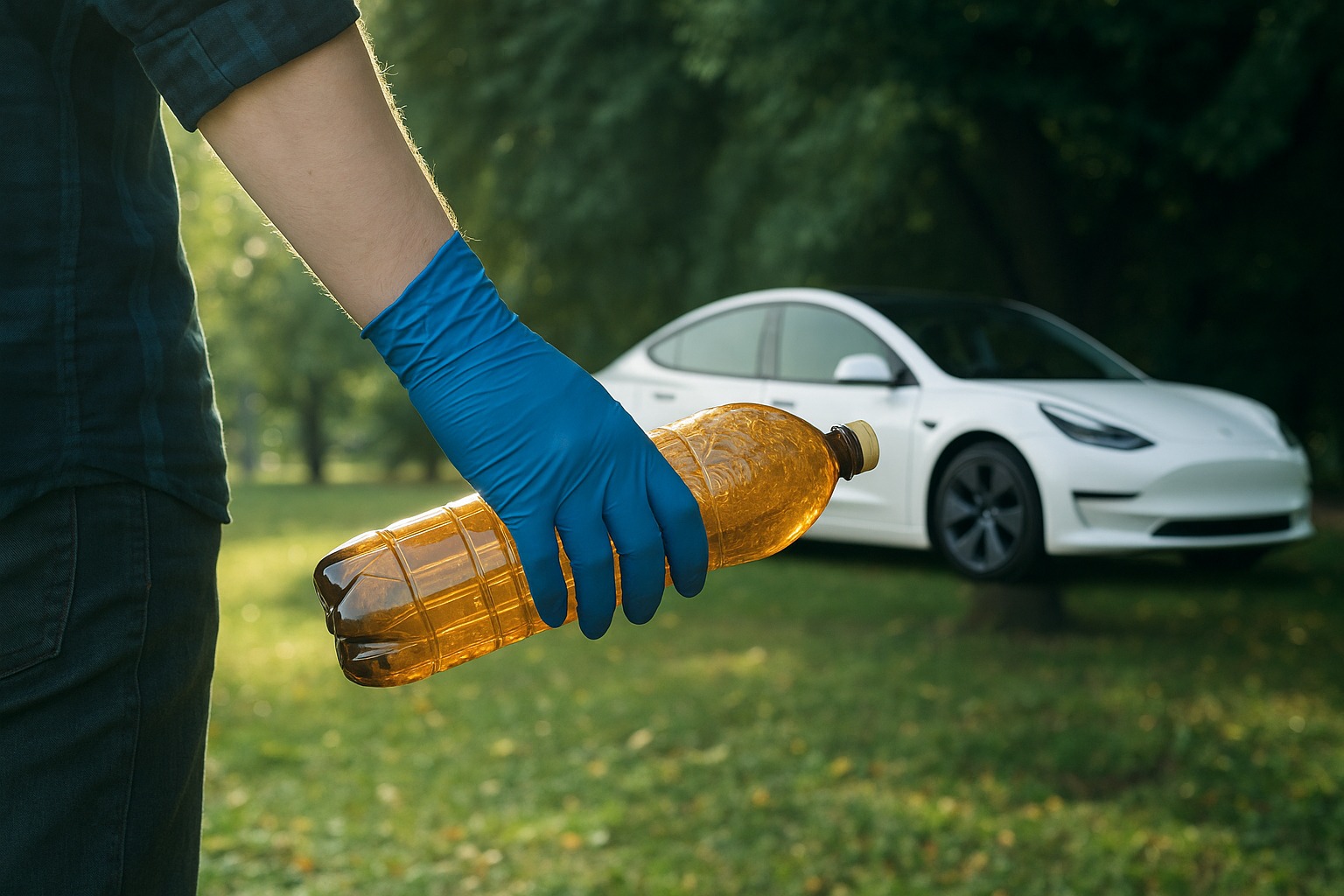 oleo vegetal pode ser usado em carros elétricos