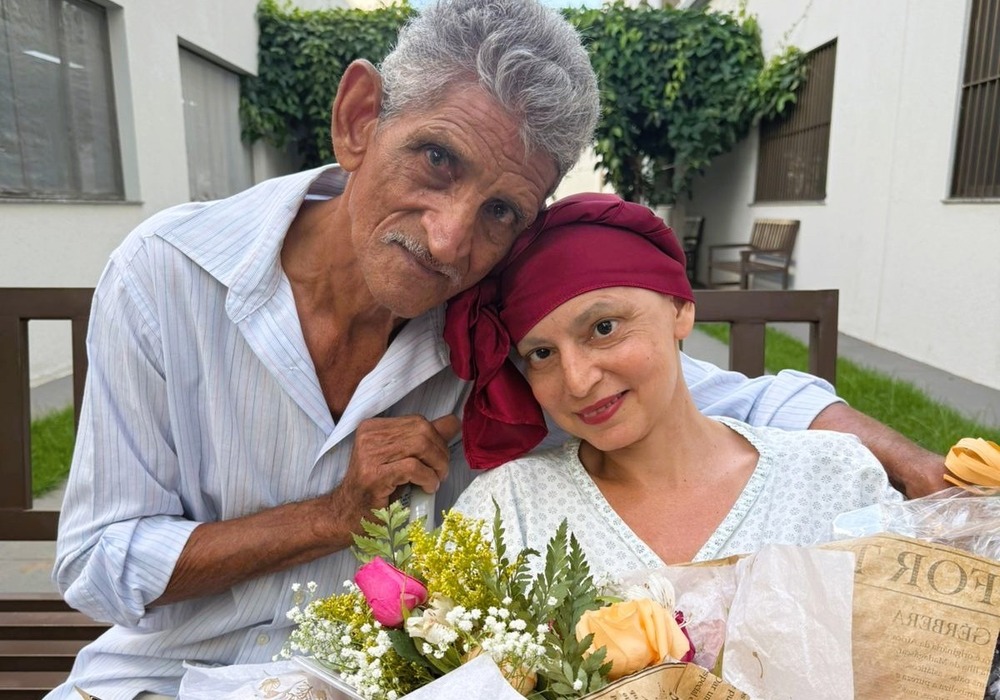 Capa_Paciente oncológica do HCN recebe surpresa com pedido de casamento
