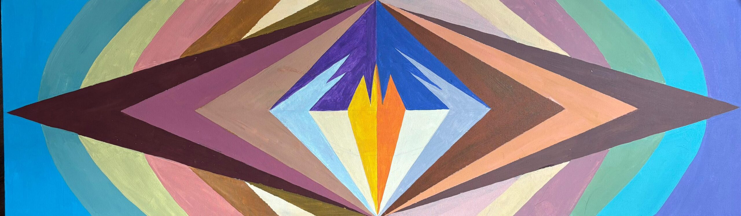 Tatiana Cézar Coelho - Nome_ Composição Geométrica II, 30cmx100cm, 2025  Acrílica s_ tela (1)